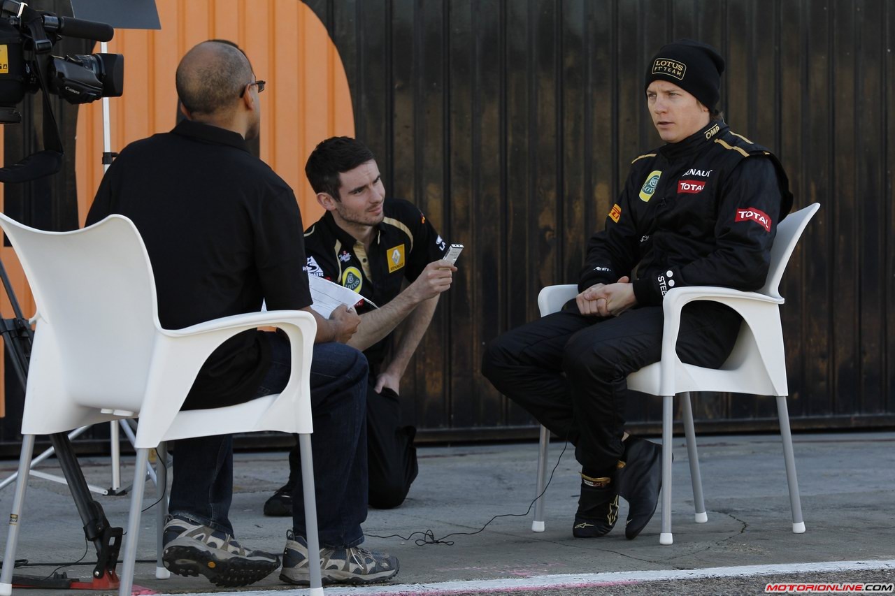 Raikkonen Test Valencia